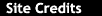 Site Credits